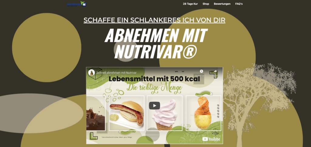 Nutrivar - Sales Funnel
