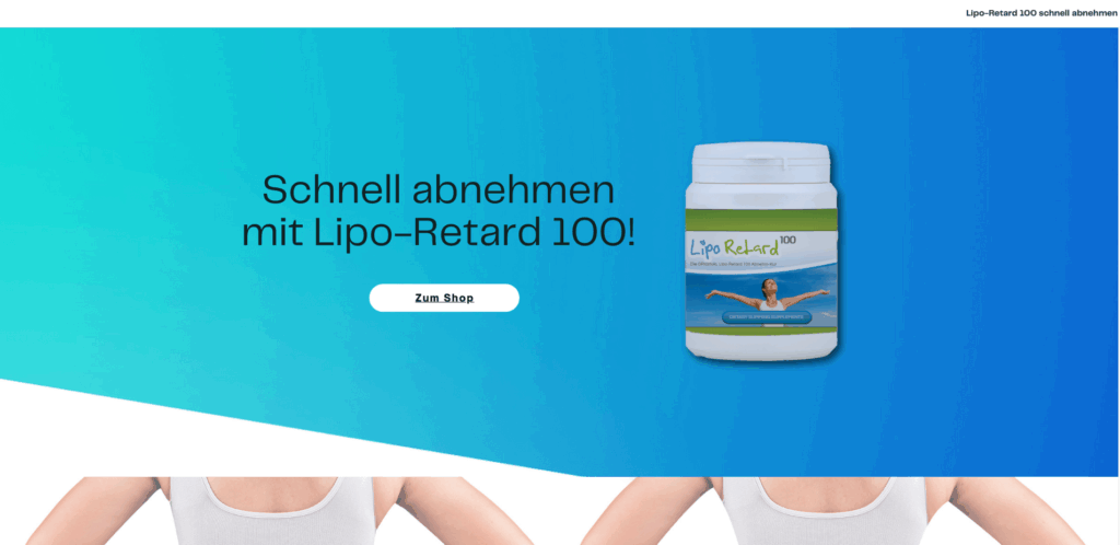 Landing Page Abnehmmittel